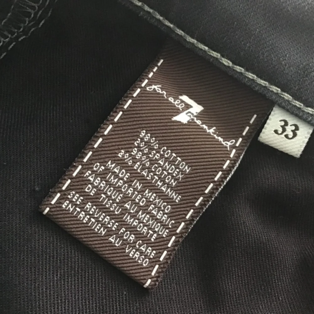 7 For All Man Kind Men’s Bootcut Jeans size 33 Like new - Picture 9 of 16